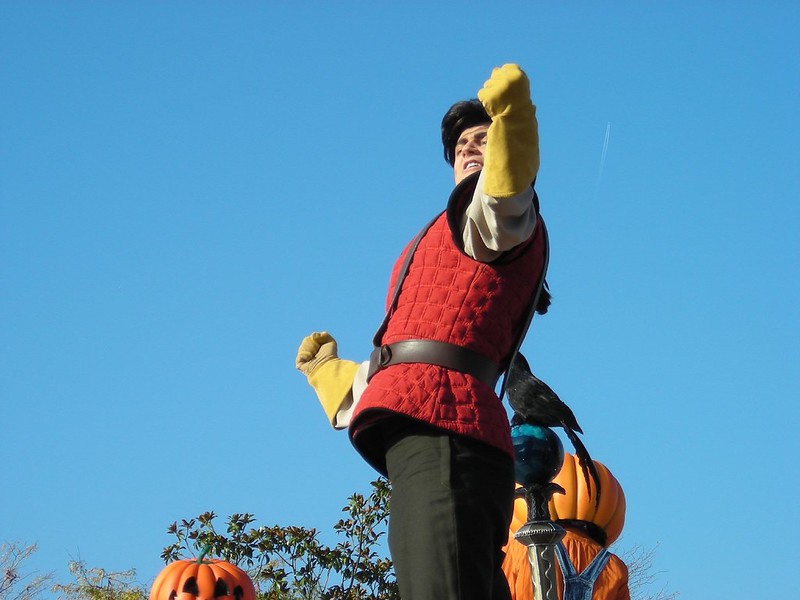Gaston at Disneyland Paris