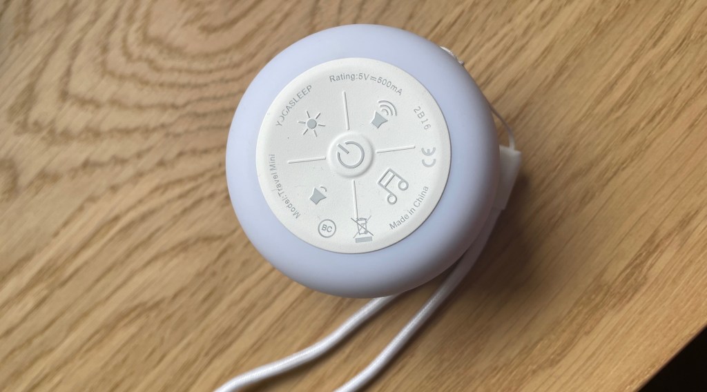 Portable white noise machine