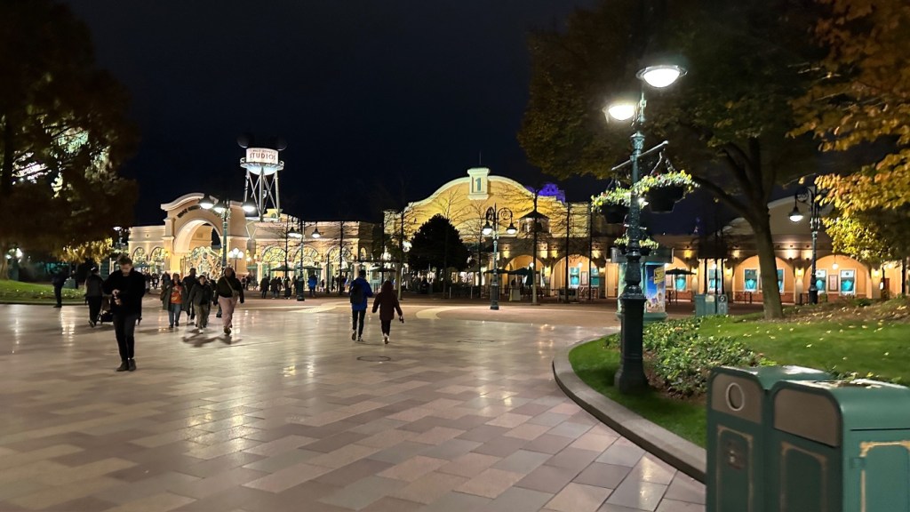 Entrance to Walt Disney Studios Park in Disneyland Paris