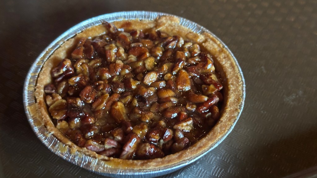 Pecan Pie in foil from Cowboy Cookout in Disneyland Paris