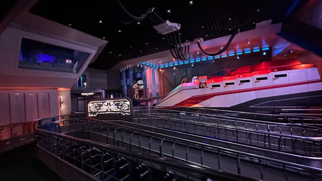 Star Tours queue from Disneyland Paris