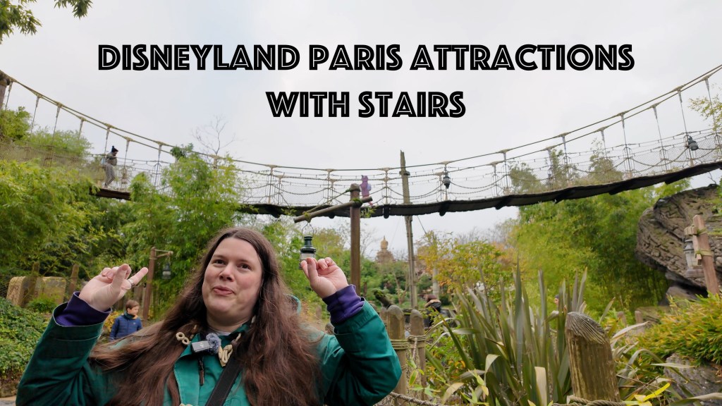 New video: Attractions with stairs at Disneyland&nbsp;Paris