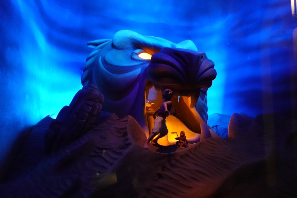 Cave of Wonders model at Disneyland Paris