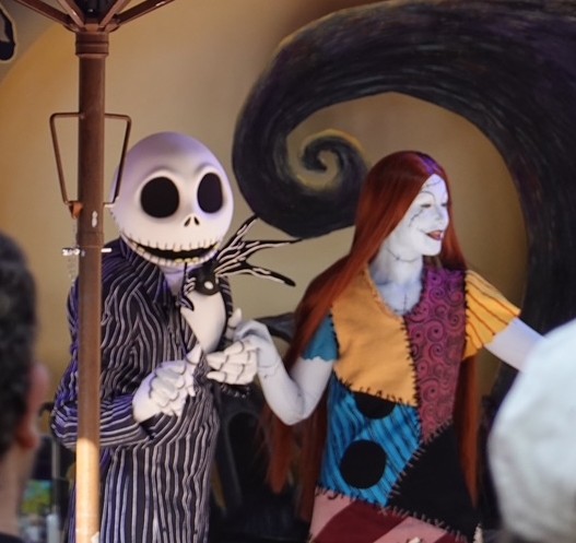 Jack and Sally at Disneyland Paris