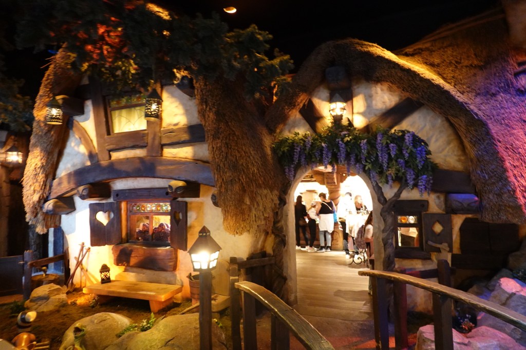 Recreated of the Dwarf's Cottage from Snow White and the Seven Dwarfs in Disneyland Paris