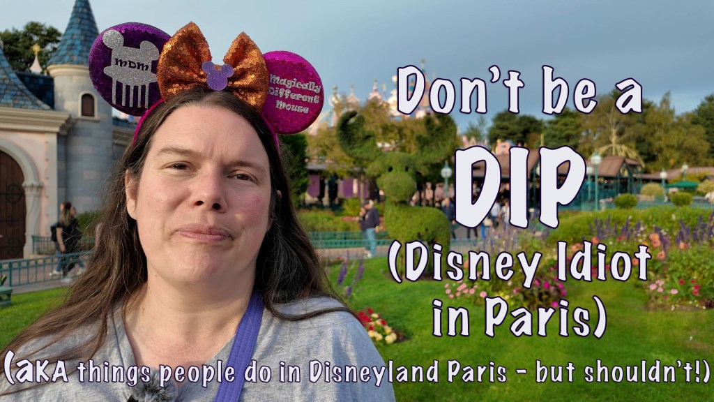 New video: Don’t be a DIP (Disney Idiot in Paris!)