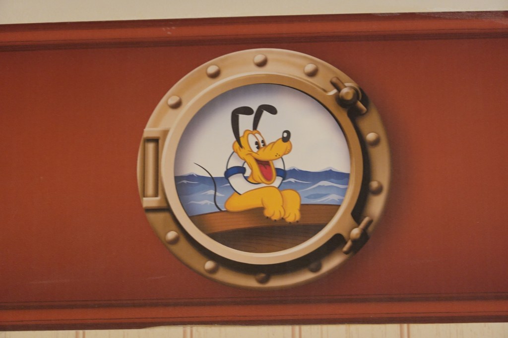 Pluto in border design in rooms at Newport Bay Club