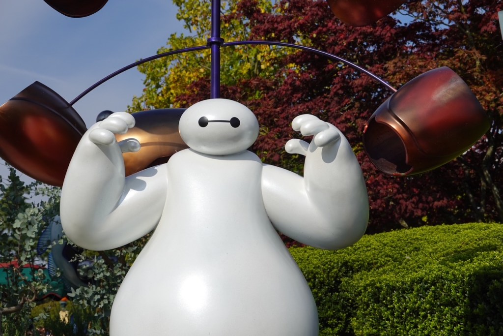 Model of Baymax in Disneyland Paris
