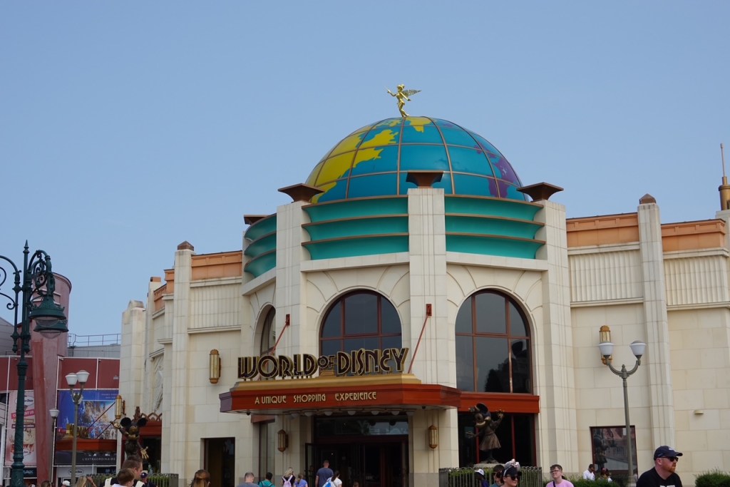 World of Disney store in Disneyland Paris
