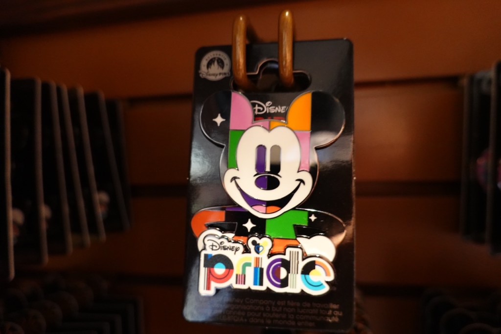 Disney pride Mickey Mouse pin