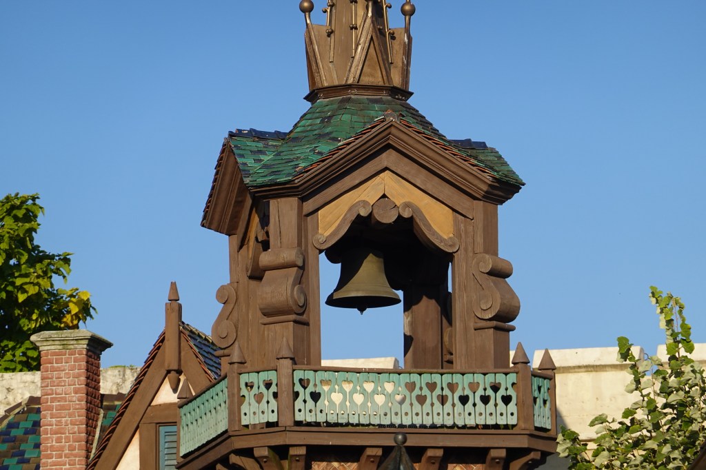 Bell tower in Disneyland Paris
