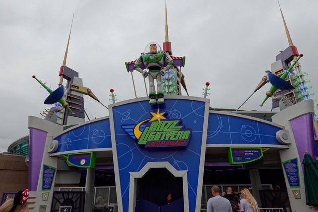 Entrance to Buzz Lightyear Laser Blast at Disneyland Paris