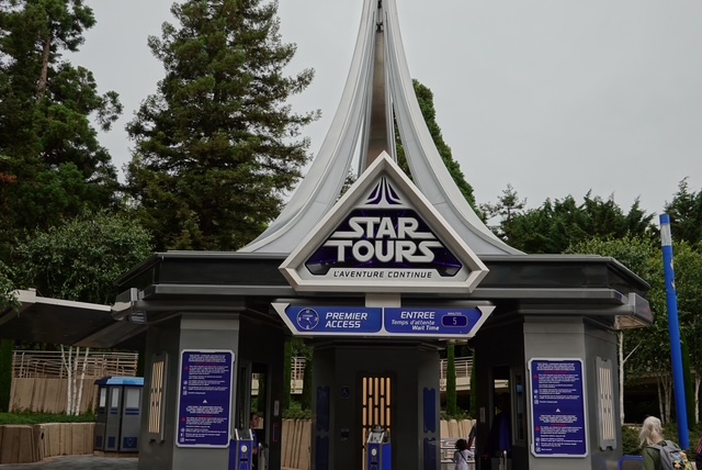 Star Tours entrance at Disneyland Paris