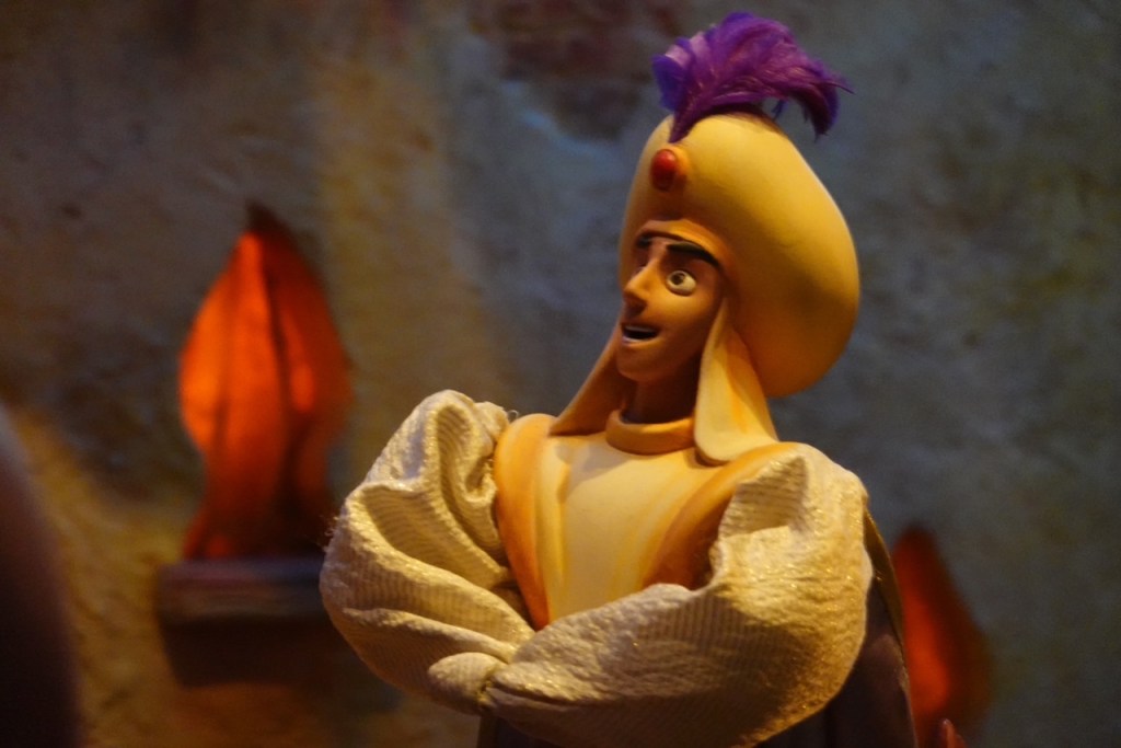 Model of Aladdin from Aladdin's Enchanted Passage in Disneyland Paris