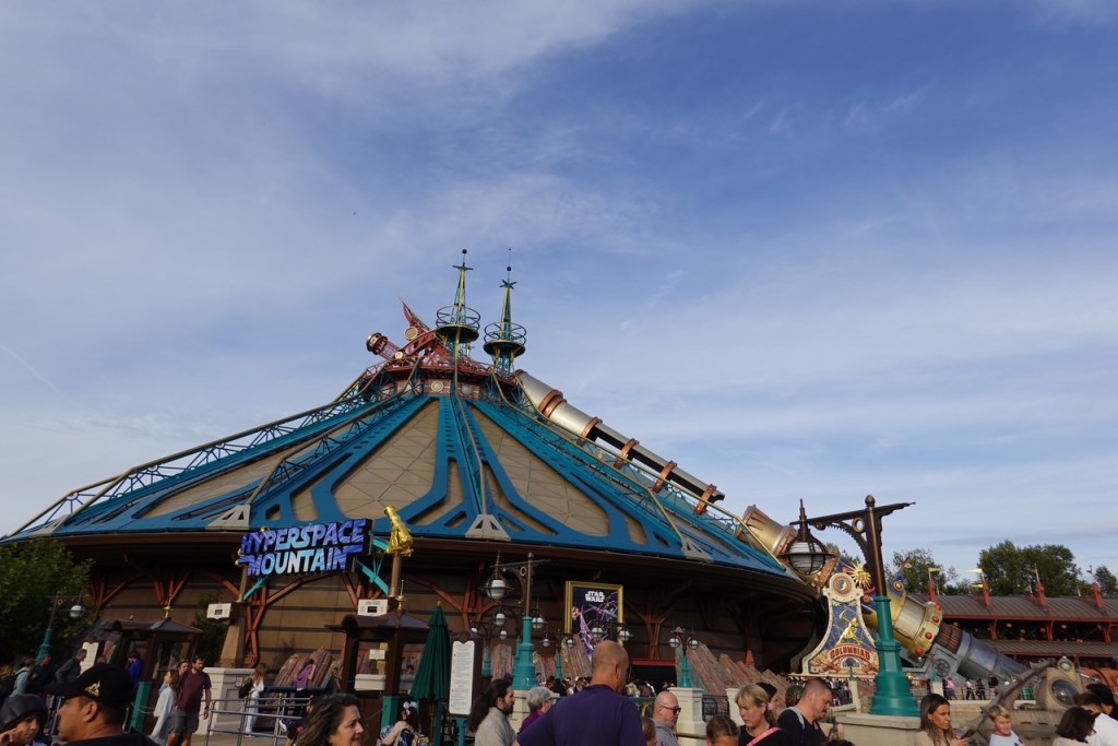 Space Mountain at Disneyland Paris