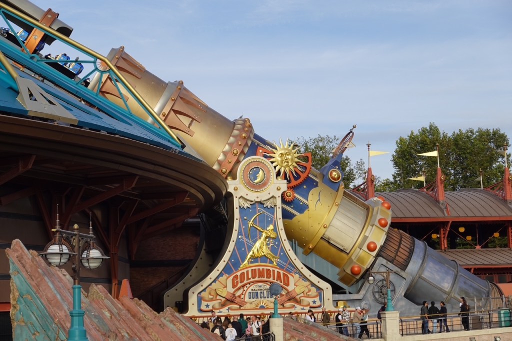 Columbia Cannon on Space Mountain in Disneyland Paris